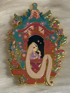 Disney Princess Scenes BoxLunch Exclusive Tangled Rapunzel Tower Mystery Pin
